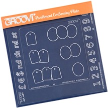 GRO-WO-40133-11 Groovi Inset - Numbers A5 Square Groovi